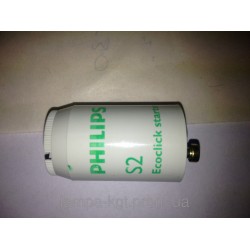 Стартер Philips S-2, для люм.ламп 4-22вт