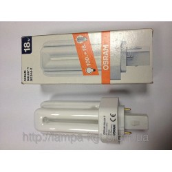 Лампа энегосберегающая Osram Dulux Т 18w, GX24d-2
