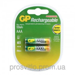 Аккумулятор GP АAA/HR03 (1000 mAh, NiMH
