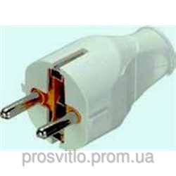 Вилка Profitec прямая з/з белая