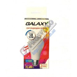Лампа LED 12V 12W E27 низьков.А60 4100К 1055Lm ТМ GALAXY