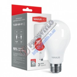 Светодиодная лампа Maxus A70 15W 4100K 220V E27 (1-LED-568) 